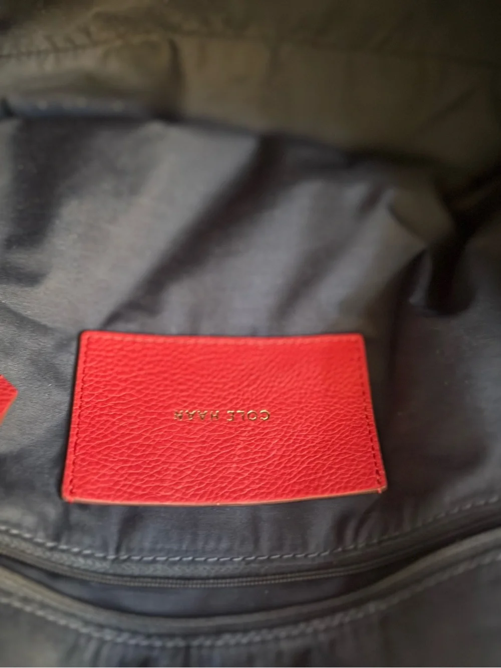Quilted Red Leather Top-Handle Bag